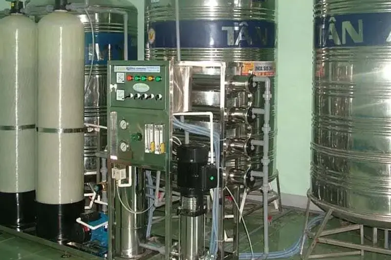 Bộ phận điều khiển hệ thống lọc nước công nghiệp