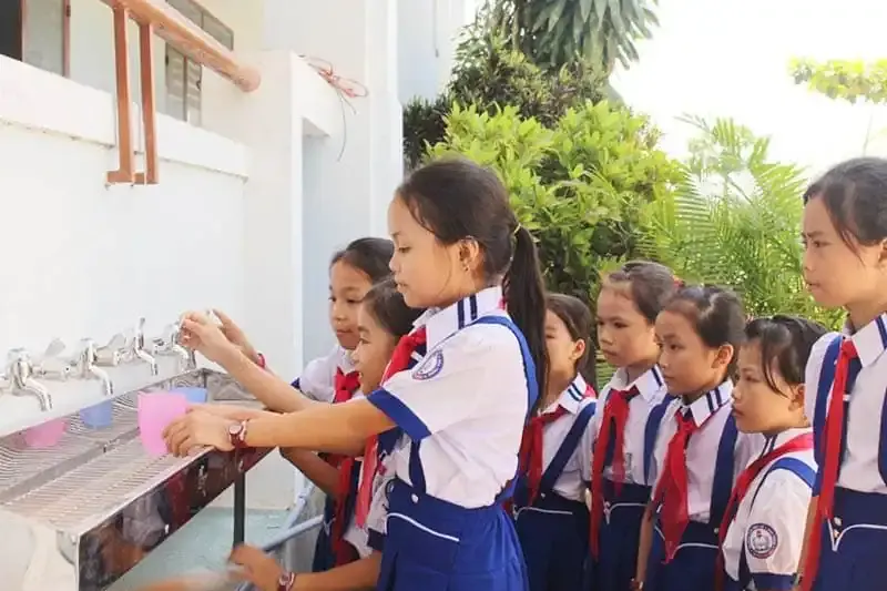 Hệ thống lọc nước ro cho trường học