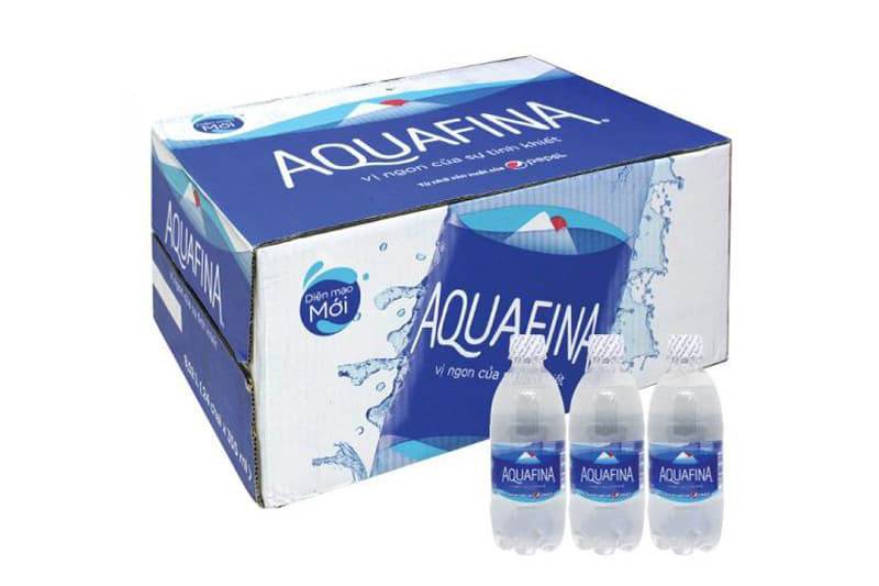 Nước tinh khiết đóng chai Aquafina