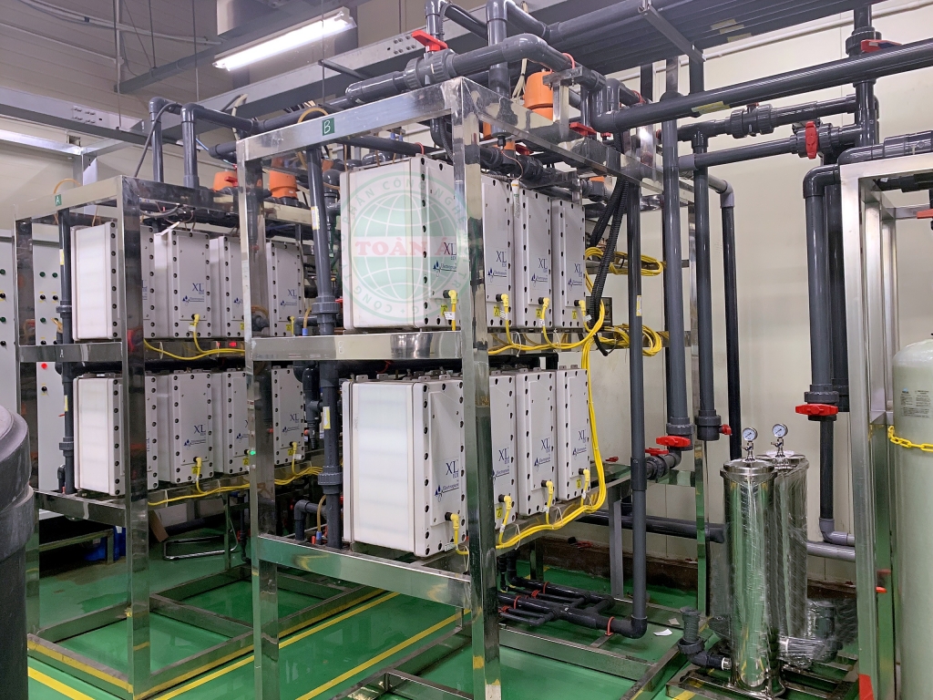 Hệ thống xử lý nước DI sản xuất chất bán dẫn 80m3/h