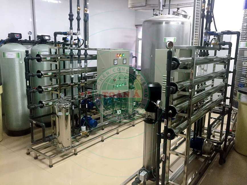 Hệ thống xử lý nước RO cho bệnh viện Nội tiết TW 4000L/h