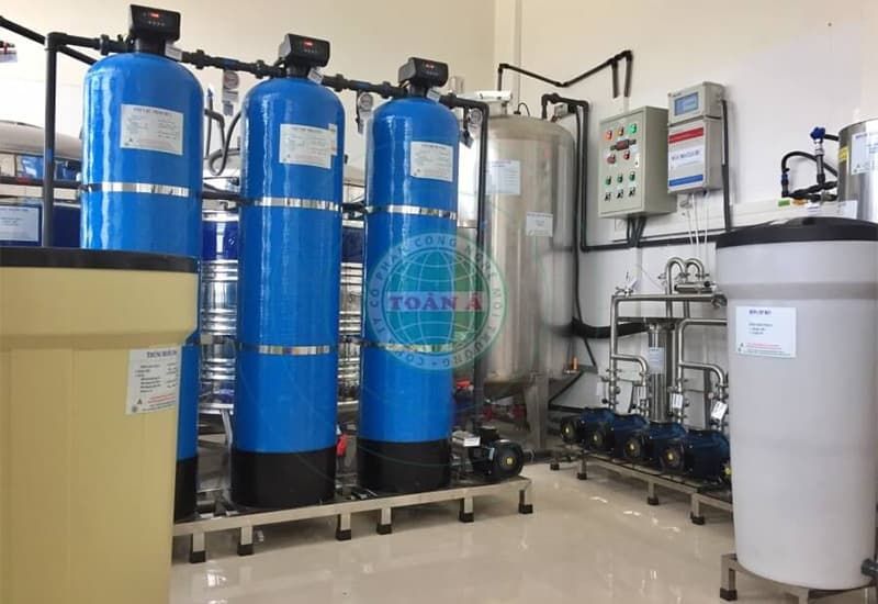 Hệ thống xử lý nước 800L/h - Trung tâm Y tế Hải Hà