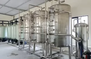 hệ thống xử lý nước nấu bia