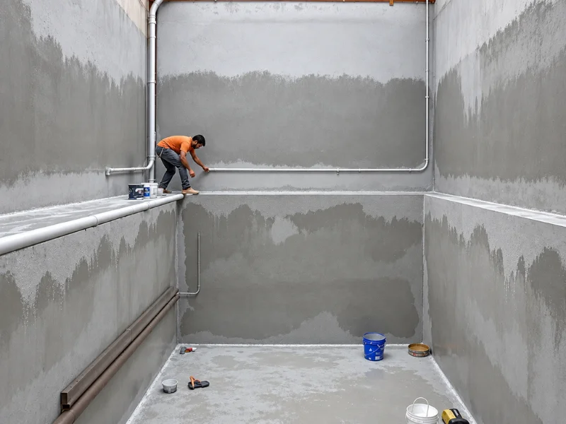 Hướng dẫn chống thấm bể xử lý nước thải đúng cách - 3 Lớp lót phù hợp giúp tăng độ bám dính cho lớp chống thấm phía trên